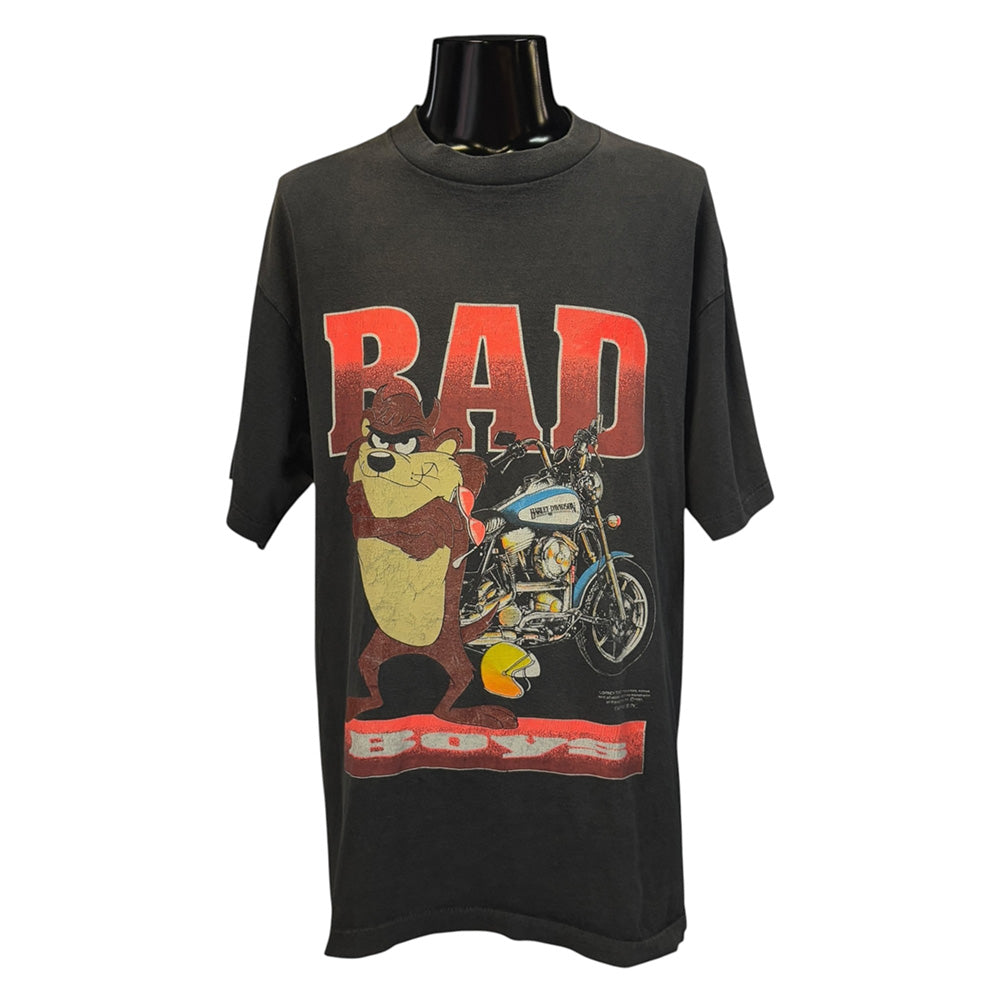 【HARLEY DAVIDSON】ハーレーダビッドソン "Looney Tunes タズマニアンデビル" 90's Vintage Tシャツ XL