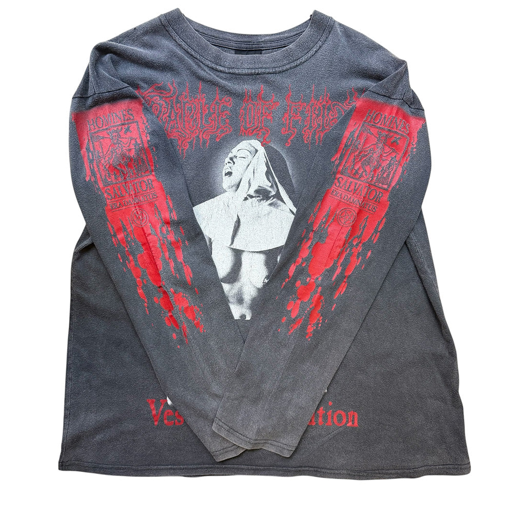 [CRADLE OF FILTH] Cradle of Filth Vestal Masturbation Long T-Shirt (XL)