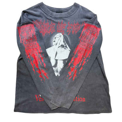[CRADLE OF FILTH] Cradle of Filth Vestal Masturbation Long T-Shirt (XL)
