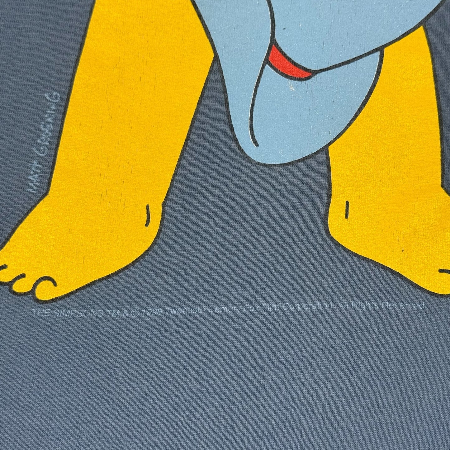 [THE SIMPSONS] The Simpsons HOMER Print T-Shirt XL
