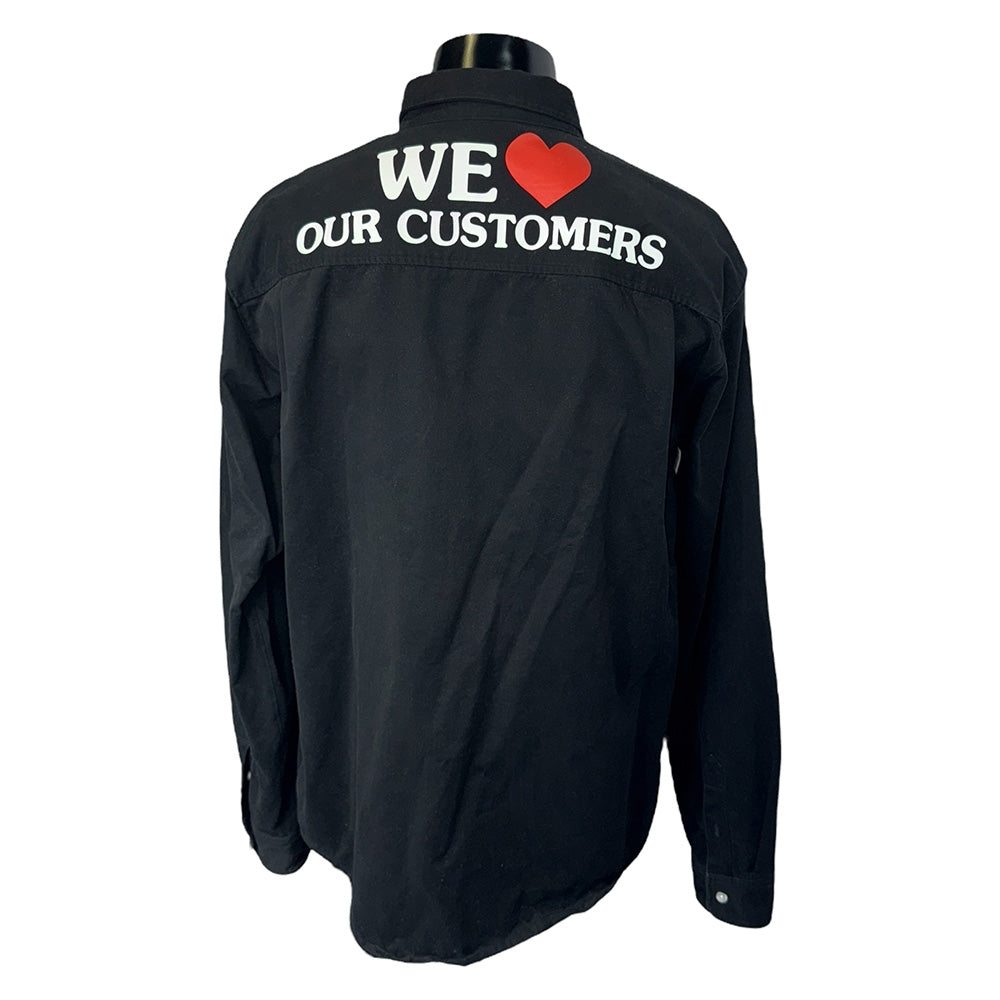 [BLACK EYE PATCH] Black Eye Patch WE OUR CUSTOMERS Shirt L