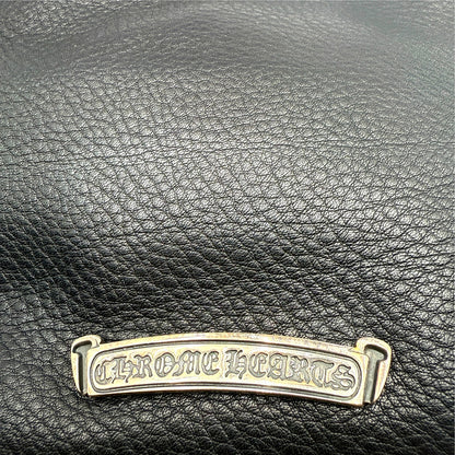 [CHROME HEARTS] Chrome Hearts VIV BAG Dagger Leather Shoulder Bag Black