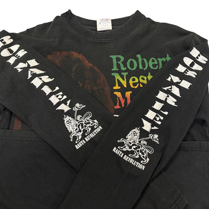 【BOB MARLEY】ボブ・マーリー "RASTAMAN FOREVER LOVING JAH" 90's Vintage ロングスリーブTシャツ