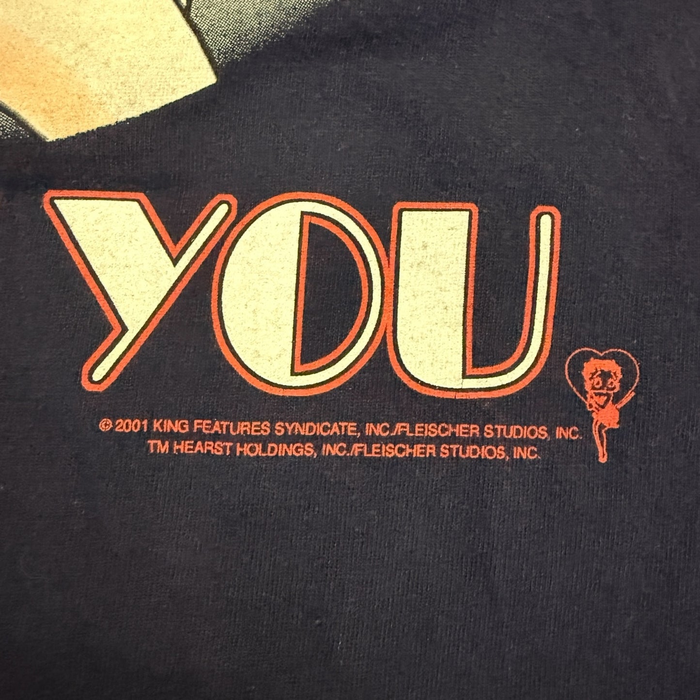 【BETTY BOOP】ベティブープ I WANT YOU Tシャツ L