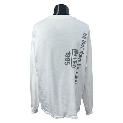 【NINE INCH NAILS】ナイン・インチ・ネイルズ ''1995 FURTHER DOWN THE SPIRAL'' 90's Vintage Tシャツ