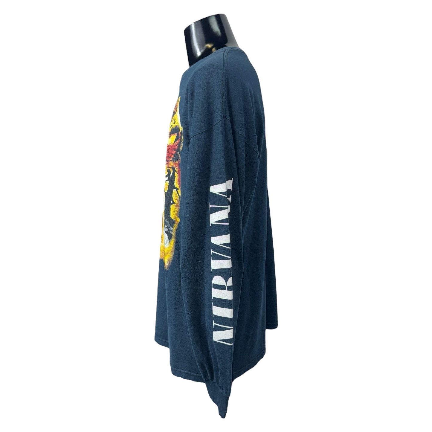 【NIRVANA】ニルヴァーナ “ANGEL × LIVE PHOTO”  ロングスリーブTシャツ