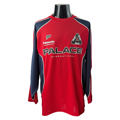 [PALACE] Palace "PALASONIC" Long Sleeve Mesh Shirt, Size M