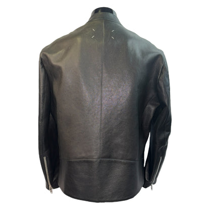 [MAISON MARGIELA] Maison Margiela 5-zip Leather Jacket 50
