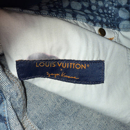 [LOUIS VUITTON] Louis Vuitton Yayoi Kusama All-Over Pumpkin Denim Pants RM232H YN3 HOD30W Size 32