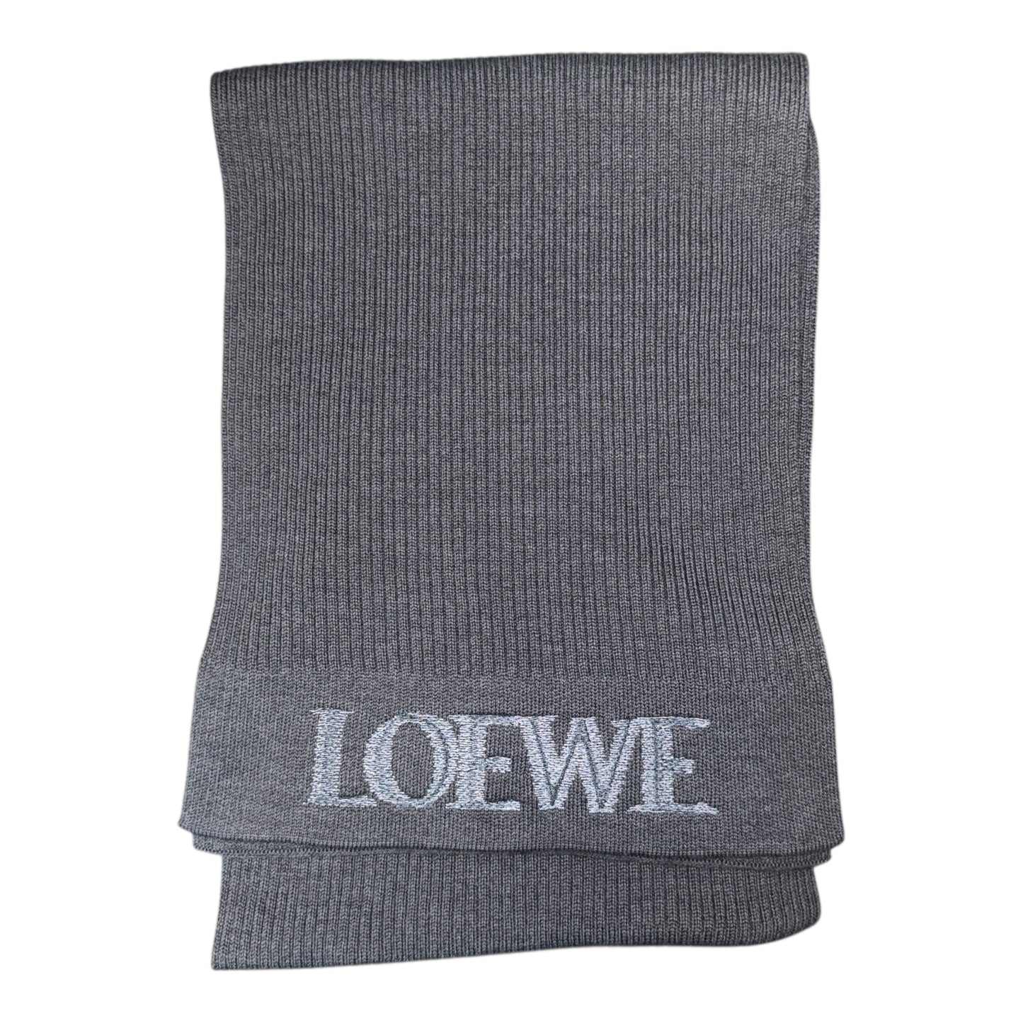 [LOEWE] Loewe scarf gray