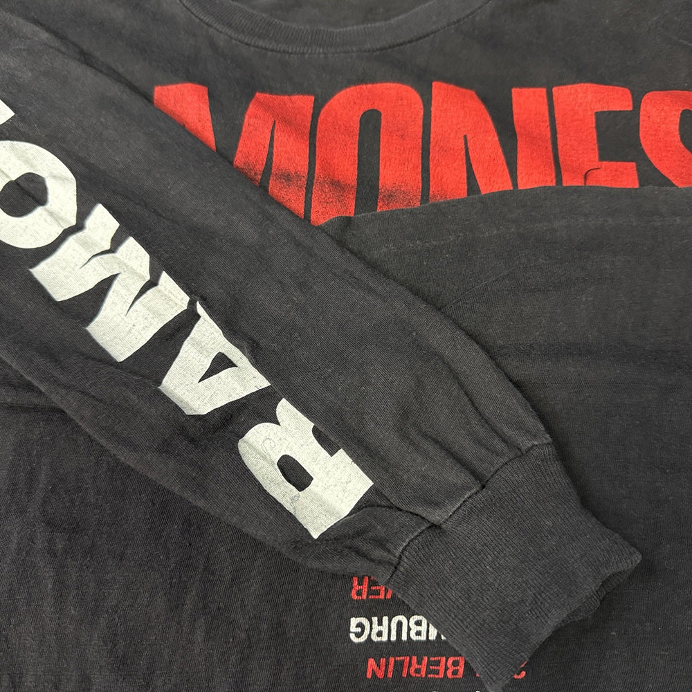 【RAMONES】ラモーンズ「Adios Amigos the last tour」ロングスリーブTシャツ