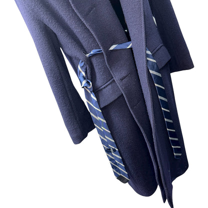 Vetements "VAGABOND TIE COAT" Oversized Wool Coat