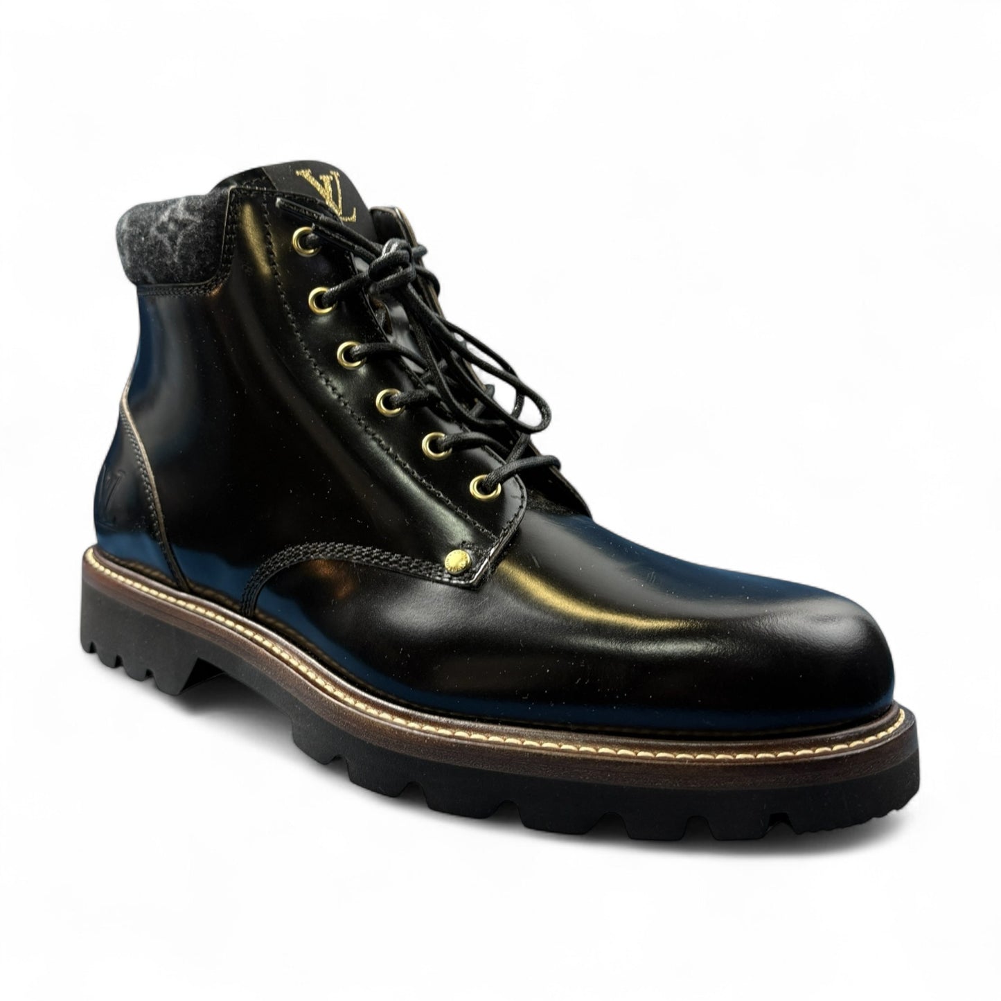 [LOUIS VUITTON] Louis Vuitton Oberkampf Line Ankle Boots