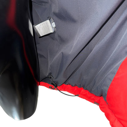 [BALENCIAGA] Balenciaga “FOOTBALL PRINT” logo down jacket