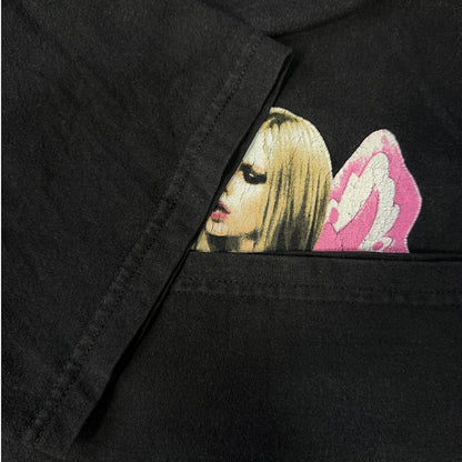 【AVRIL LAVIGNE】アヴリル・ラヴィーン “Bonez Your 2005” North America ツアーTシャツ