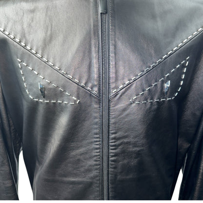 [FENDI] Fendi "BAG BUGS" Leather Jacket