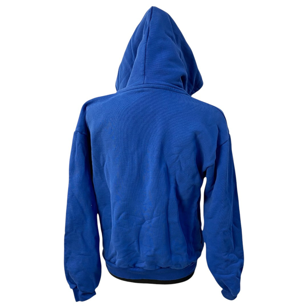 BALENCIAGA Logo Hoodie/Blue/Women's/S