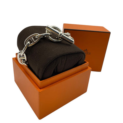 【HERMES】シェーヌダンクル/GM14コマ/新品未使用/バングル/ブレスレット/メンズジュエリー/入手困難