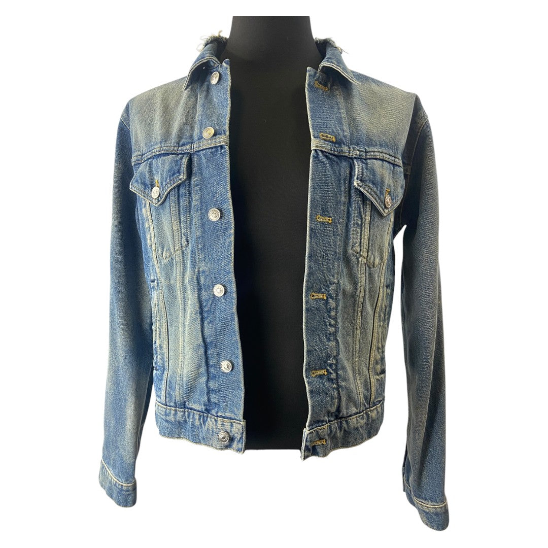 [BALENCIAGA] Balenciaga Distressed Denim Jacket