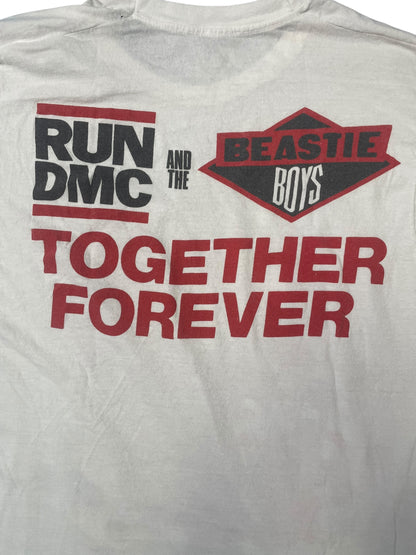 [RUN DMC x BEASTIE BOYS] RUN DMC x BEASTIE BOYS 80's vintage T-shirt, size L