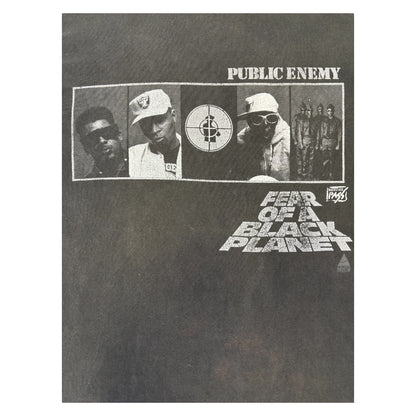 【PUBLIC ENEMY】パブリックエネミー "FEAR OF A BLACK PLANET" 90s Vintage Tシャツ XL相当