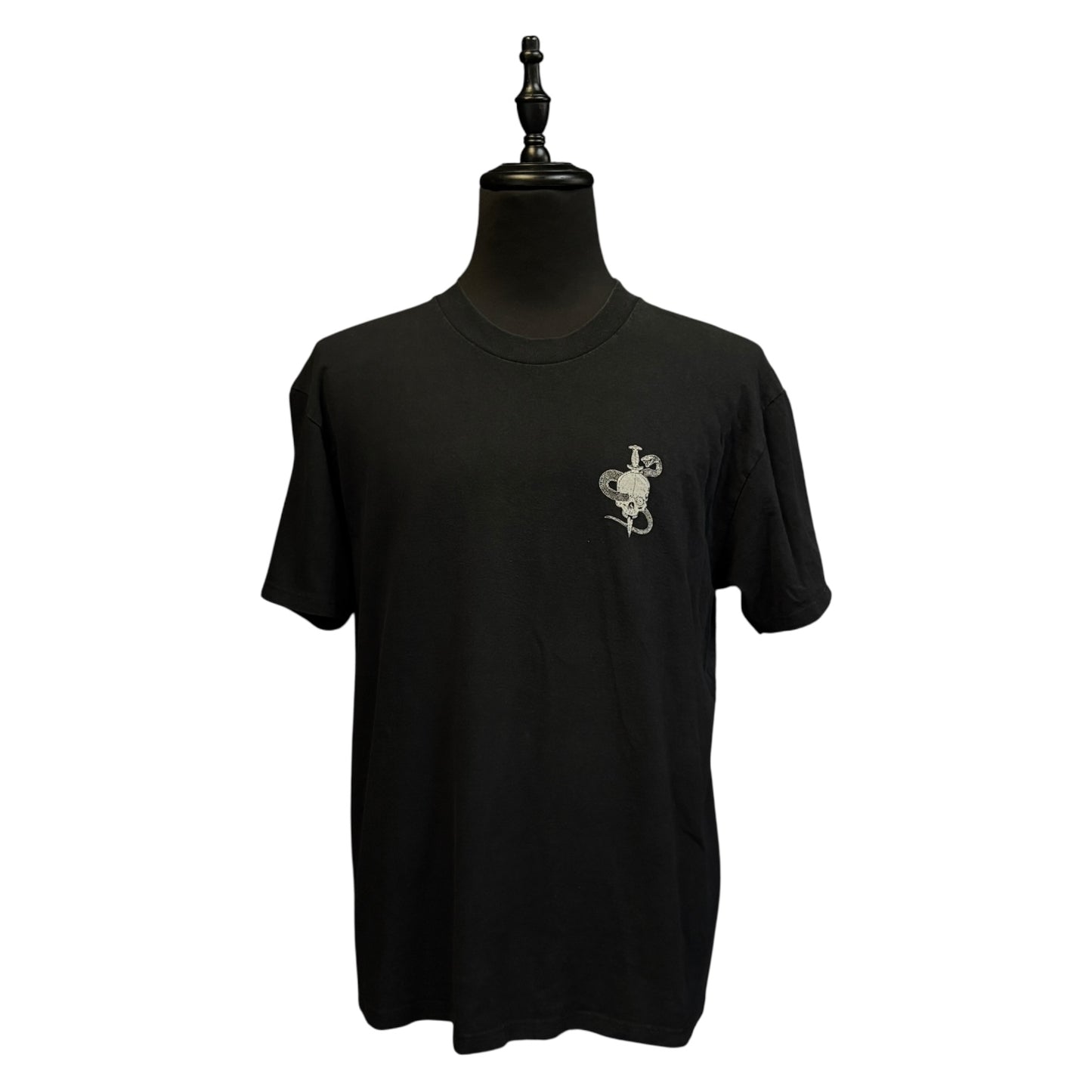 【INDEPENDENT】 インディペンデント Skull スカル  Relic Vintage Tシャツ L