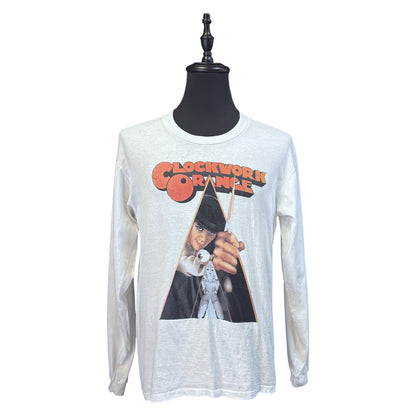 【CLOCKWORK ORANGE】時計じかけのオレンジ 90s Vintage ロングスリーブ Tシャツ L相当