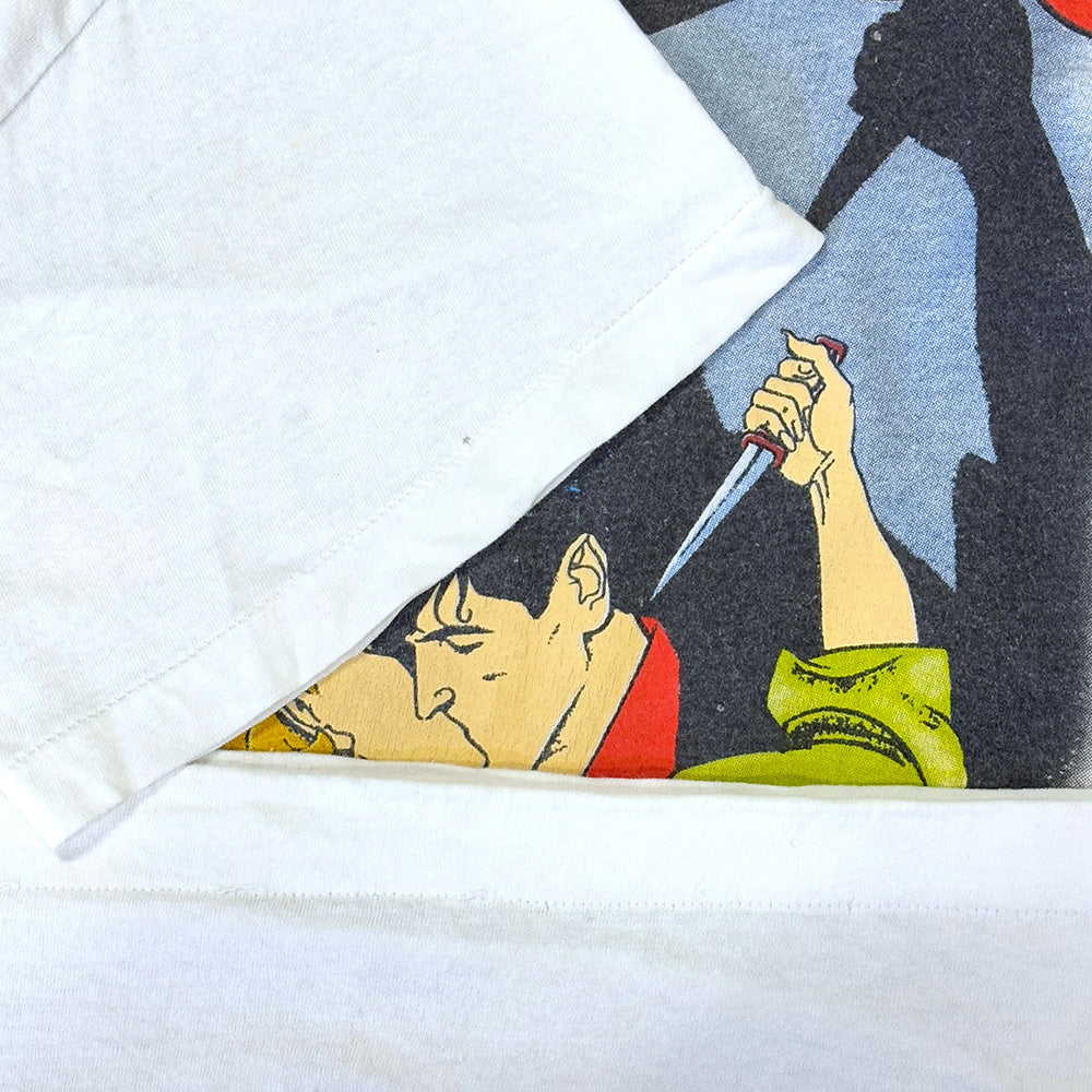 [DYLAN DOG] Dylan Dog Character Print Vintage T-shirt, Size XL