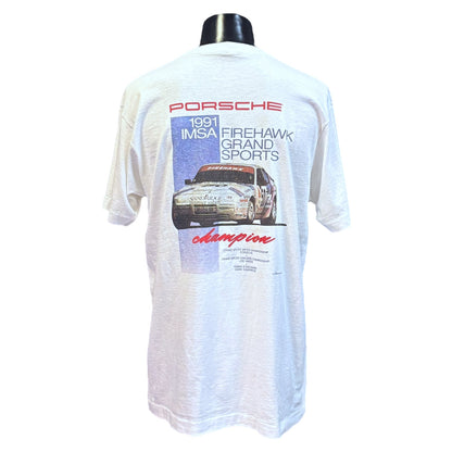 [PORSCHE] Porsche 90's Vintage Corporate T-Shirt, Size L