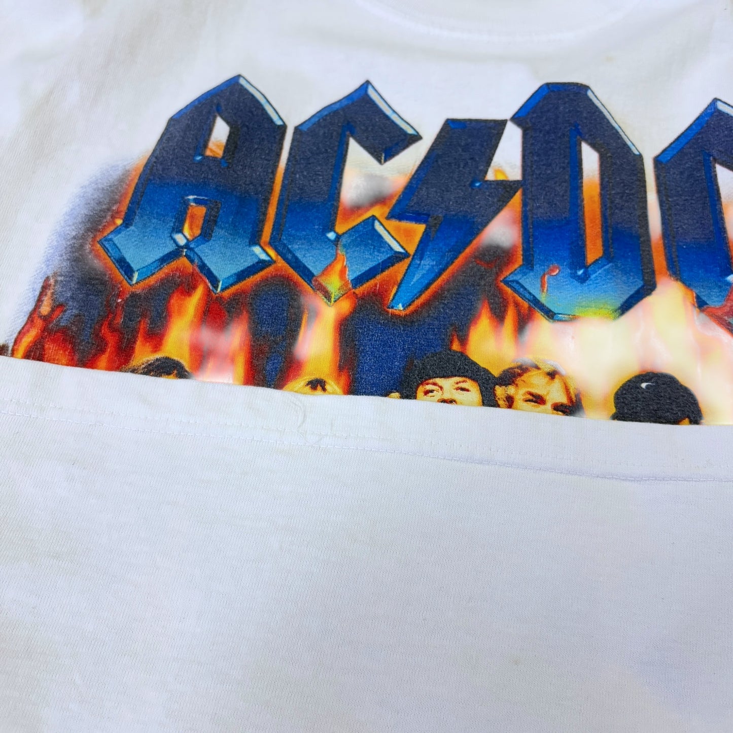 【AC/DC】エーシーディーシー "STIFF UPPER LIP TOUR 2001" Tシャツ XL相当
