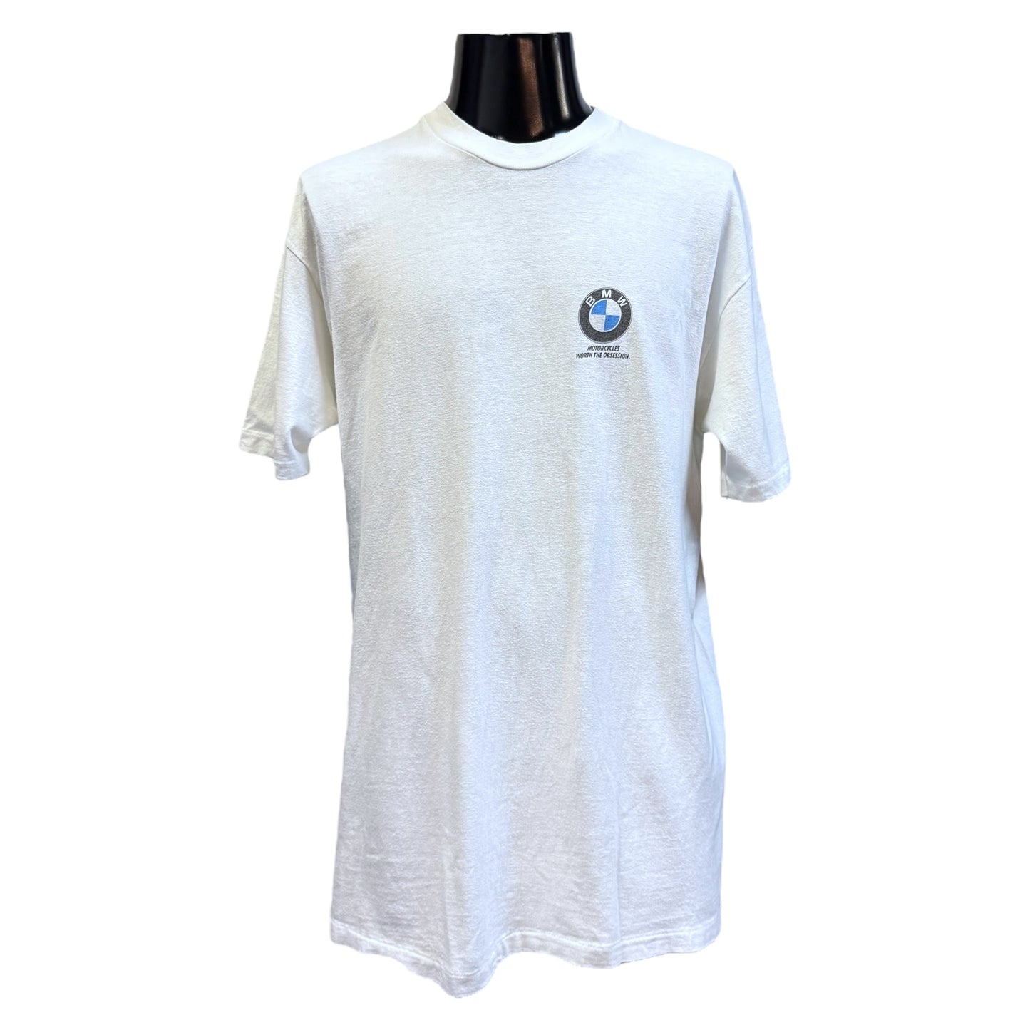 [BMW] BMW RIDE THE BMW ROAD Vintage T-shirt XL