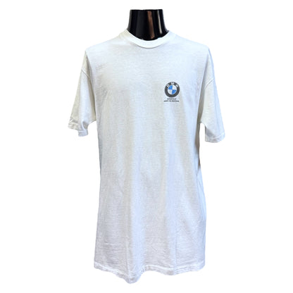 [BMW] BMW RIDE THE BMW ROAD Vintage T-shirt XL