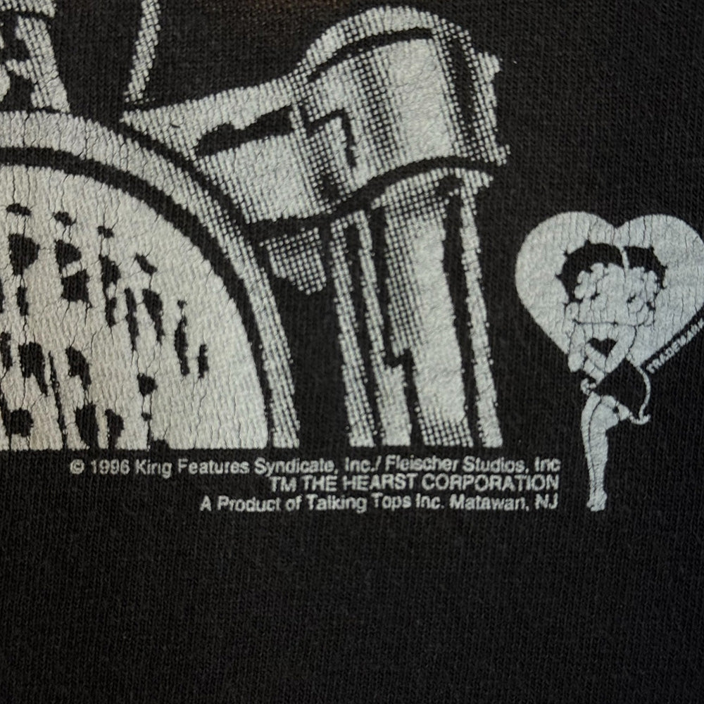 【BETTY BOOP】ベティブープ MOTORCYCLE Tシャツ L