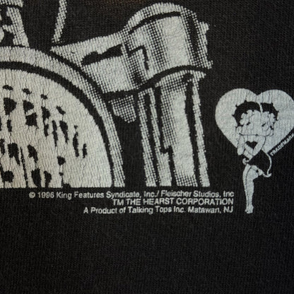 【BETTY BOOP】ベティブープ MOTORCYCLE Tシャツ L