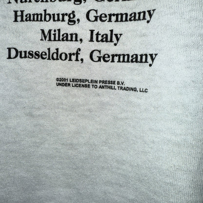 【AC/DC】エーシーディーシー STIFF UPPER LIP WORLD TOUR 2001 Tシャツ L