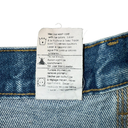 Carhartt Double Knee Double Front Logger Dungaree Denim Painter Pants, 34in.
