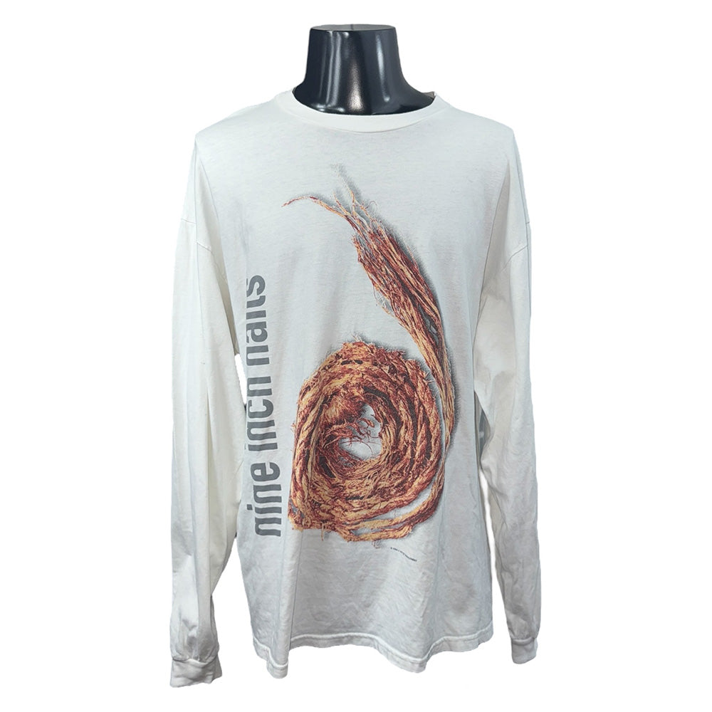 【NINE INCH NAILS】ナイン・インチ・ネイルズ ''1995 FURTHER DOWN THE SPIRAL'' 90's Vintage Tシャツ