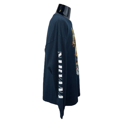 【NIRVANA】ニルヴァーナ “ANGEL × LIVE PHOTO”  ロングスリーブTシャツ