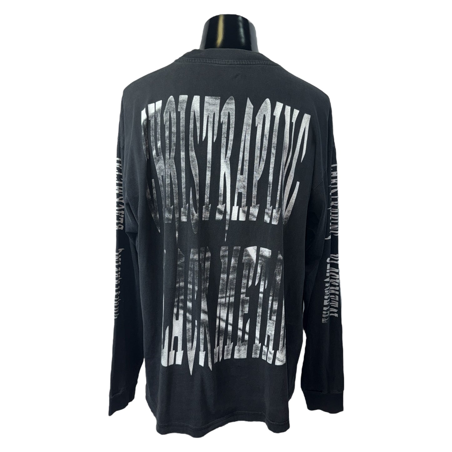 【MARDUK】マーダック　Christraping Black Metal ロングTシャツ XL相当