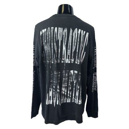 【MARDUK】マーダック　Christraping Black Metal ロングTシャツ XL相当