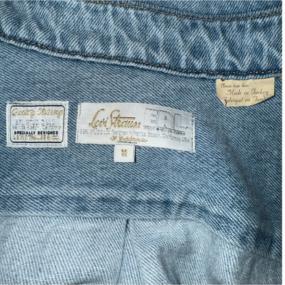 [ERLxLevi's] ERL Levi's 23AW Overshirt Woven Denim Shirt (Size XL)