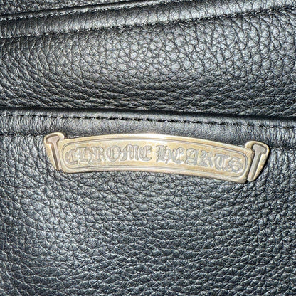 [CHROME HEARTS] Chrome Hearts Black Leather Pants