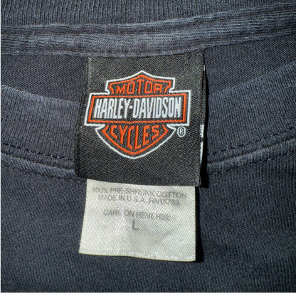 [HARLEY DAVIDSON] Harley Davidson Vintage Long Sleeve T-Shirt