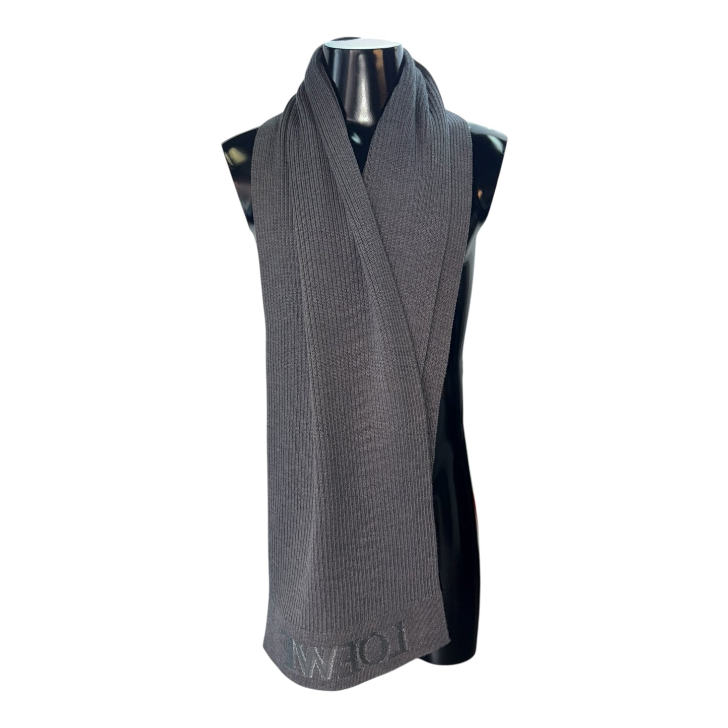 [LOEWE] Loewe scarf gray