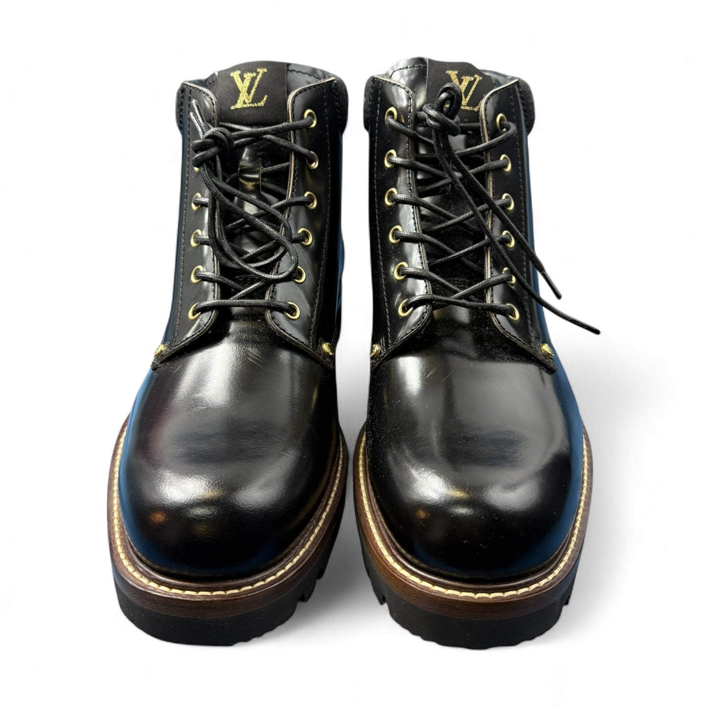 [LOUIS VUITTON] Louis Vuitton Oberkampf Line Ankle Boots