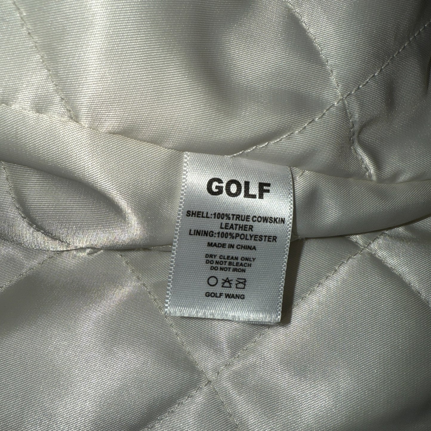 GOLF WANG Airbrush Heart Bomber Jacket, Size M