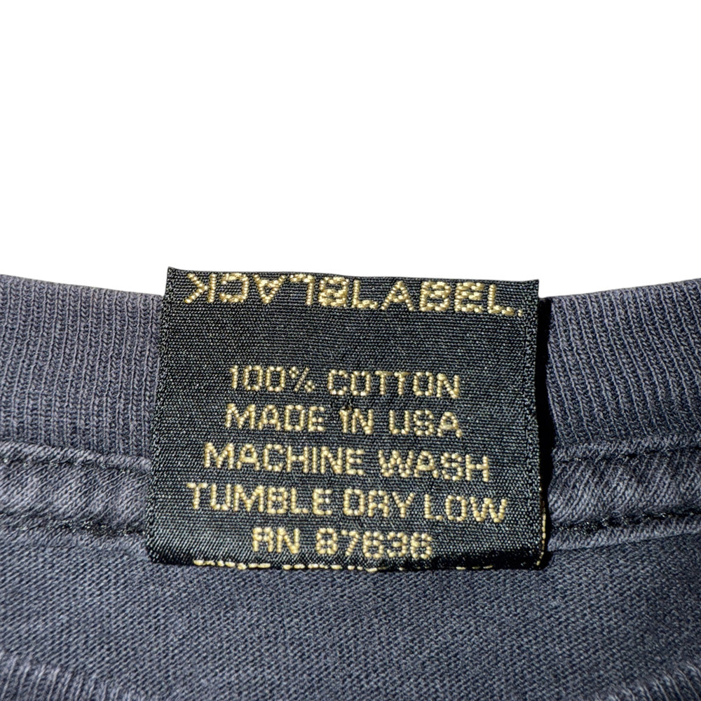 【BLACK LABEL】ブラックレーベル "BLK LBL" 90's Vintage ロングスリーブTシャツ