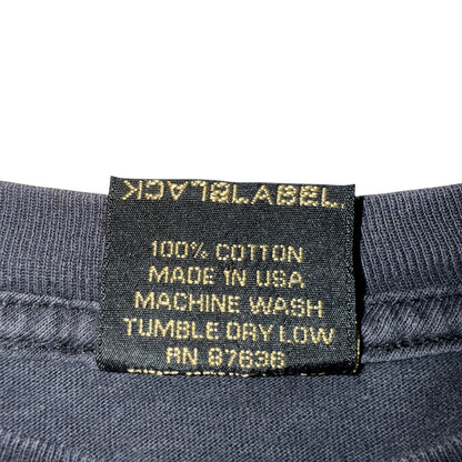【BLACK LABEL】ブラックレーベル "BLK LBL" 90's Vintage ロングスリーブTシャツ