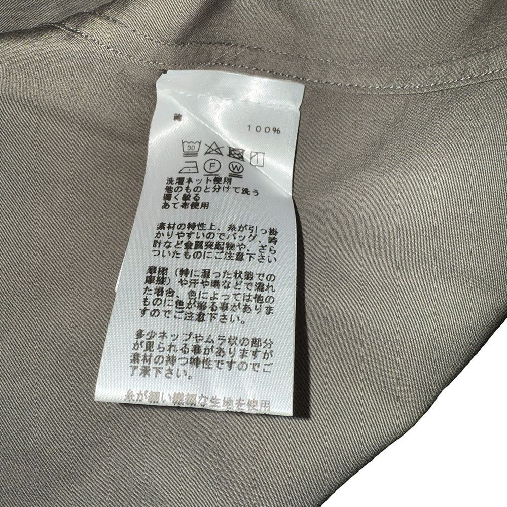 [HERMES] Hermes Serie Button Stand Collar Shirt