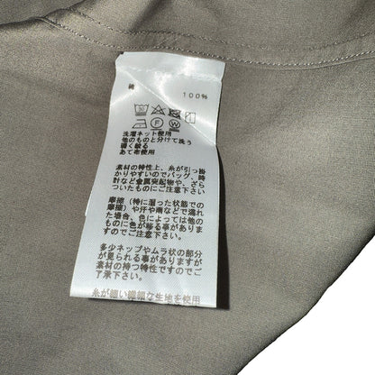 [HERMES] Hermes Serie Button Stand Collar Shirt